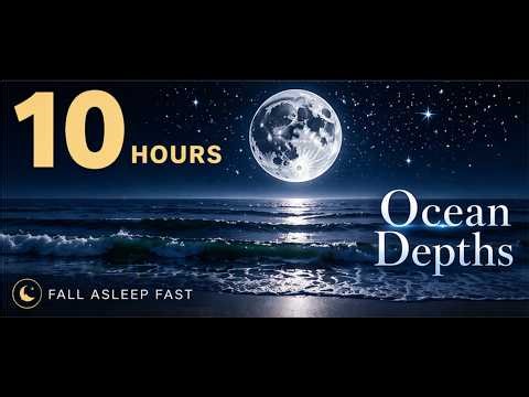 (No Midroll Ads) Ocean Depths - 10 Hour Deep Sleep Ambient | Dreamscape Sleep