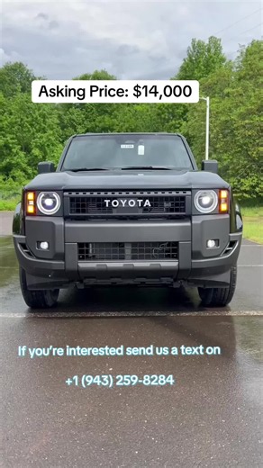 2024 Toyota Land Cruiser 1958 🔥 57,363 miles and priced at just $14,000. Yes, you read that right. Who’s taking this home? Message me for details before it’s gone. #toyotalandcruiser #landcruiser #toyota #carsforsale #cardeals