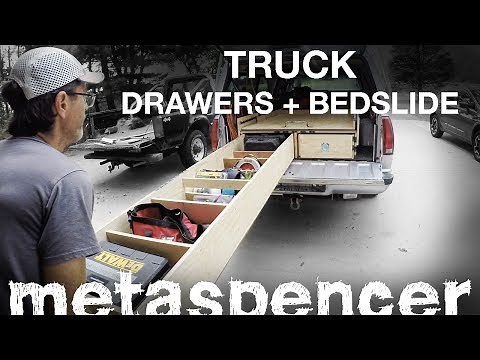 Building Truck Bed Drawers + BedSlide