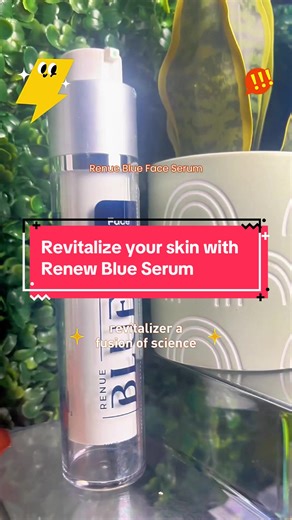 Renew Blue Face Serum with Methylene Blue, Gluthathione, NAD  Nmn, Nr Liposomal, skincare hydrating & brightening. #Renew #microneedlingface #celebrityskincaresecrets #beautyskincare #Glowyskin