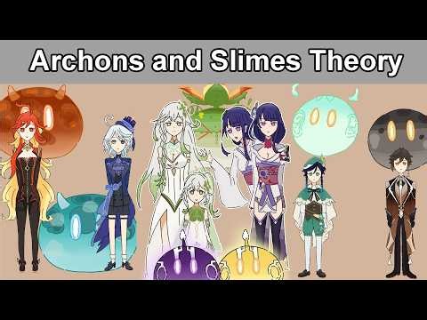 Teyvat Archons and Slimes power theory | Genshin Impact Animation