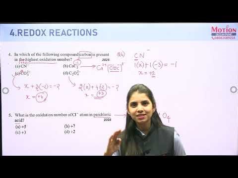 REDOX REACTION | Class 11 Chemistry | MHT-CET 2026 | MI Ma'am