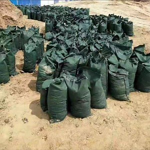 [Hot Item] Green Geotextile Bags/Geotextile Tubes Can Hold Sand/Soil for Use in Dams/River Embankments
