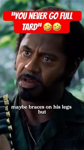 TROPIC THUNDER - SIMPLE JACK EXPLANATION BY A DUDE PLAYING A DUDE PRETENDING TO BE ANOTHER DUDE