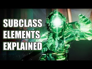 Destiny 2: Subclass Elements EXPLAINED! | Forces of the Universe Triumph | LIGHTFALL