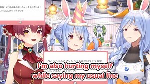 Pekora’s iconic laugh is back after hearing Marine’s violent words. | VtuberClips