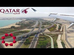 Landing at Hamad International Airport Doha| Qatar Airways A350 - A7-ALI