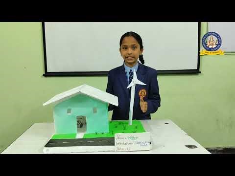 Wind Energy Working Model 🌬️⚡ | Science Exhibition 2025✨