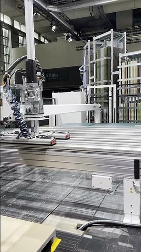 Automatic Loading and Unloading Robotic Arm for Industrial Material Handling