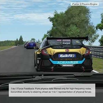 rFactor 2 driving physics and FFB | SimRacing