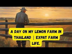 A Day on My Lemon Farm in Thailand | Expat Farm Life 🍋🌄🐝
