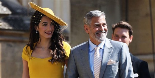 Oprah Winfrey, the Beckhams, and the Clooneys Were Among the First Guests at the Royal Wedding