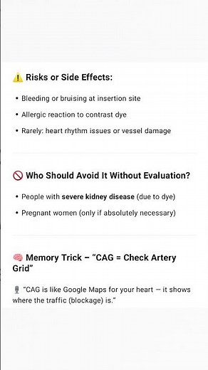 CAG Test (Coronary Angiography) | Procedure, Indications, Preparation – NeoMedi Notes