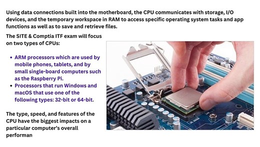 Internal Computer Components And Their Purpose