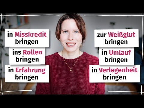 Ausdrücke mit „bringen“, die du wirklich brauchst (Deutsch B2)