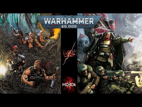 Catachan Vs Cadian Astra Militarum Warhammer 40k 2000 Point Battle Report
