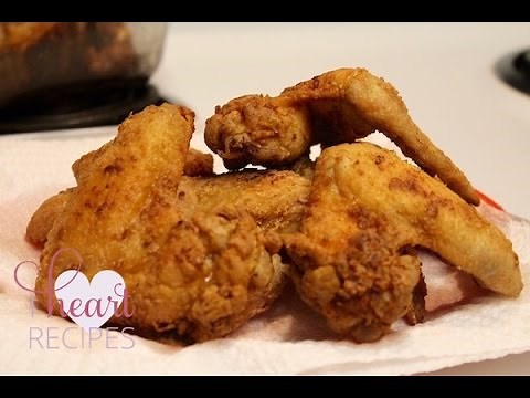 Old Fashioned Crispy Fried Chicken Wings | I Heart Recipes