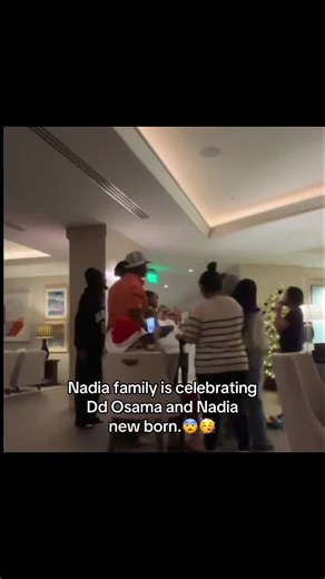 Nadia family is celebrating Dd Osama and Nadia new born.😨🥳 #ddosama #nadia #pregnant #party #fyp