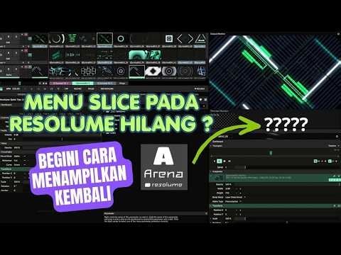 Fix Missing Slice Menu in Resolume Arena (LED Wall Mapping Tutorial)