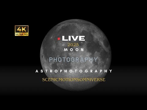 Live Moon Photography | Stunning Astrophotography & Night Sky Capture 2025