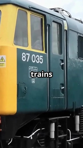 ⚡ The Mighty Class 87 – Power, Speed, and Elegance on the West Coast Main Line ⚡ Introduced in the early 1970s, the British Rail Class 87 electric locomotives were true symbols of modern rail travel. Built by BREL at Crewe between 1973 and 1975, these 36 powerful machines were designed for high-speed passenger services on the newly electrified West Coast Main Line. With their 5,000 horsepower and sleek styling, they quickly became favourites among rail fans and drivers alike. From hauling iconic