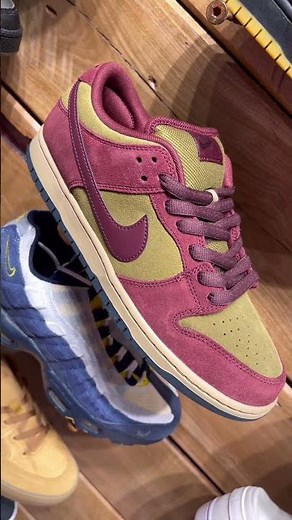 Nike SB Dunk Low Pro (Dark Team Red/ Olive Flak)