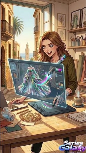 Video Title:🎨✨ Pixels & Dreams | Episode 2 – A Day in the Life of Thuraya 🌇💻👗