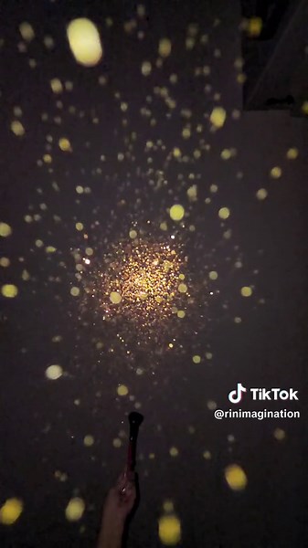 Replying to @ivitooo_vlogs 💛🧡 #glitter #powders #yellow #orange #goldenhour #sparkleandshine #asmr #foryou