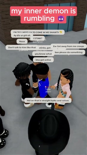 i stood up to these creeps 😈#roblox #funny #chicblocko #kingvon #robloxskit #crazystory #robloxmemes