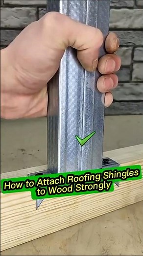 How to Attach Roofing Shingles to Wood Strongly