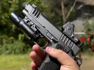 Staccato 2011P手枪第一视角实弹射击