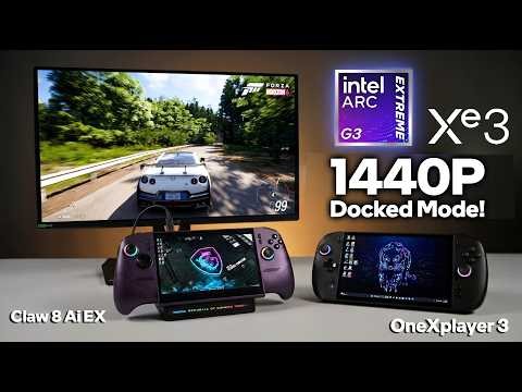 1440P on an iGPU? Intel Arc G3 Extreme in Docked Mode Is Incredible!