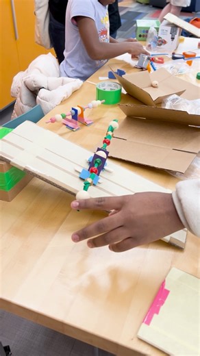 We really enjoyed seeing the creativity on display at tonight’s Ramp Walkers! It was so fun to work with these young budding engineers!! | Michigan City Public Library