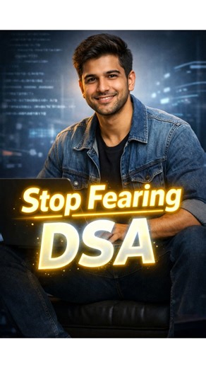 Stop Fearing DSA | Data Structures Made Simple #shorts #telugu #DSA #FullStack #Techjobs #CynoHub