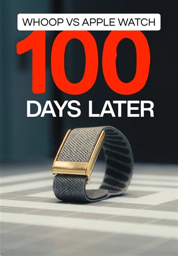 100 Days Later with the WHOOP 5.0 - I think I get it now 👀 #whoop #applewatch #techtok