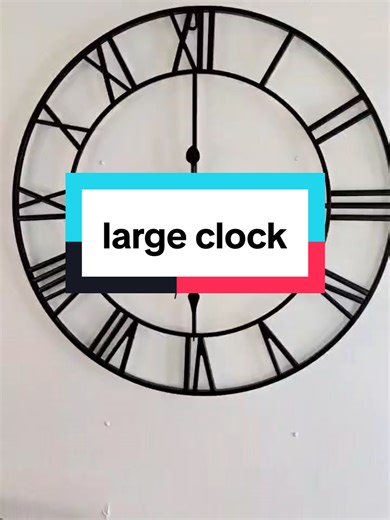 Stunning Large Roman Numeral Clock for Home Decor