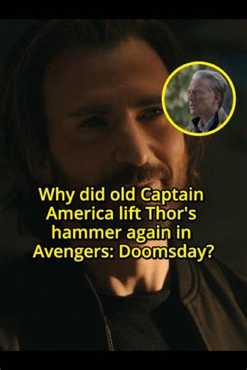 Why did Captain America, who was about to pass away in Avengers 4, lift Thor’s hammer again in Avengers Doomsday#usa #foryou #tiktokanimecontest #avengers #avengersdoomsday #captainamerica #thor #steve #doctordoom #robertdowneyjr