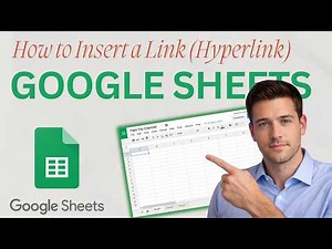 How to Insert a Link (Hyperlink) in Google Sheets (2026)