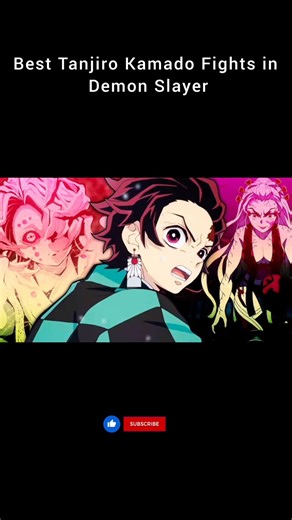 Best Tanjiro Kamado Fights in Demon Slayer #demonslayer #tanjiro #tanjirokamado #anime #demon