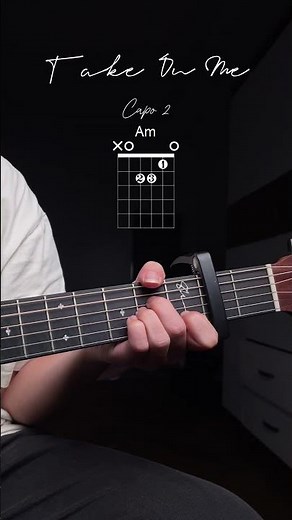 Guitar lessons for beginners (Take on me) #guitar #chord