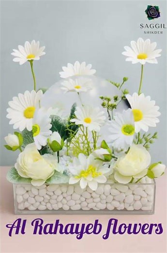Modern design flowers arrangement #diy#stoneflowerideas #flowerarrangement #diycrafts #shorts