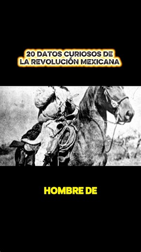 1.3M views · 30K reactions | 20 Datos Curiosos de la Revolución Mexicana (Parte 3) #mexico #historia | Krononauta MX | Facebook