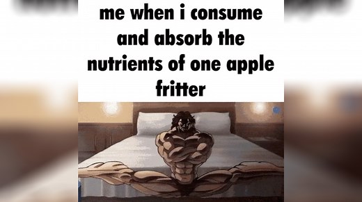 Baki Apple Fritter | Know Your Meme