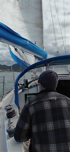 Moving on a reach 3 #sailingtasmania