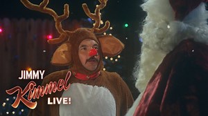 8.8K views · 47 reactions | Christmas is almost here, and as you all know, that means Santa and his reindeer will soon be making their rounds... with an assist from our friend the Energizer Bunny. | Jimmy Kimmel Live | Facebook