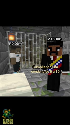 maduro y diddy en la cárcel #minecraft #humor #memes #venezuela #maduro #putin