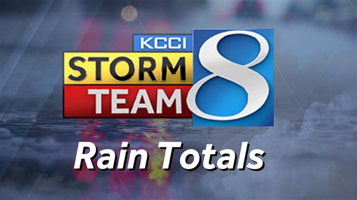 Iowa rainfall totals: How much fell in latest round of storms