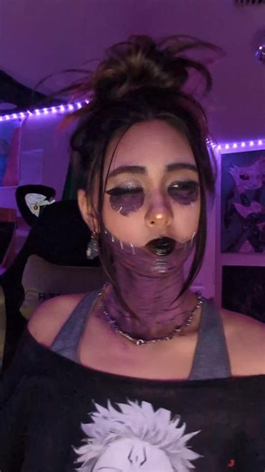 test makeup for upcoming cosplay 👀 #myheroacademia #dabi | dabi