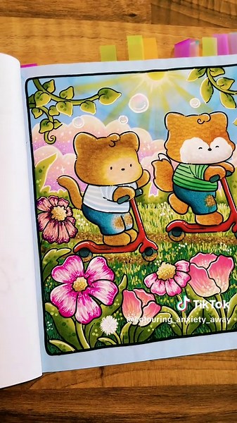 Candy Floss Cloud Tutorial for Summer Coloring