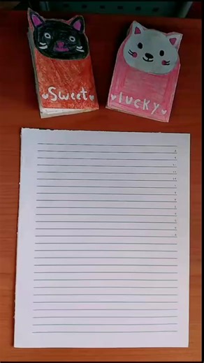 صنع دفتر ملاحظات كيوت بالورق بدون غراء | Origami Paper Notebook without glue
